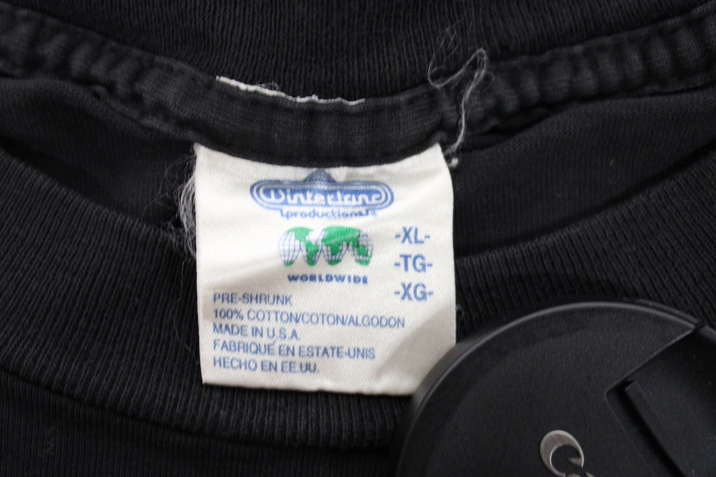 Jimmy hendrix vintage tee t-shirt black foundation rock t-shirt made in usa winterland label