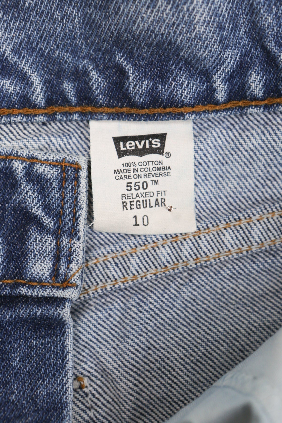 550 vintage levi's jeans denim pants high waist 90's high rise women mommy