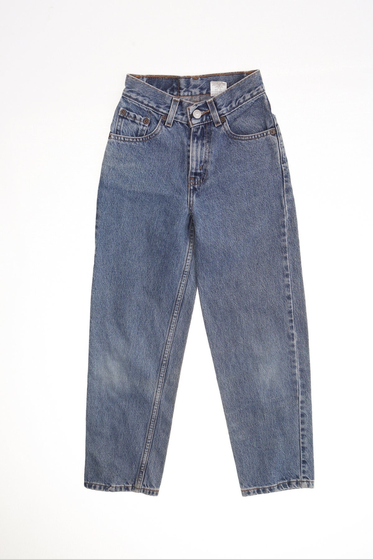 Vintage 550 levi's jeans denim pants 90's relaxed fit slim men 10