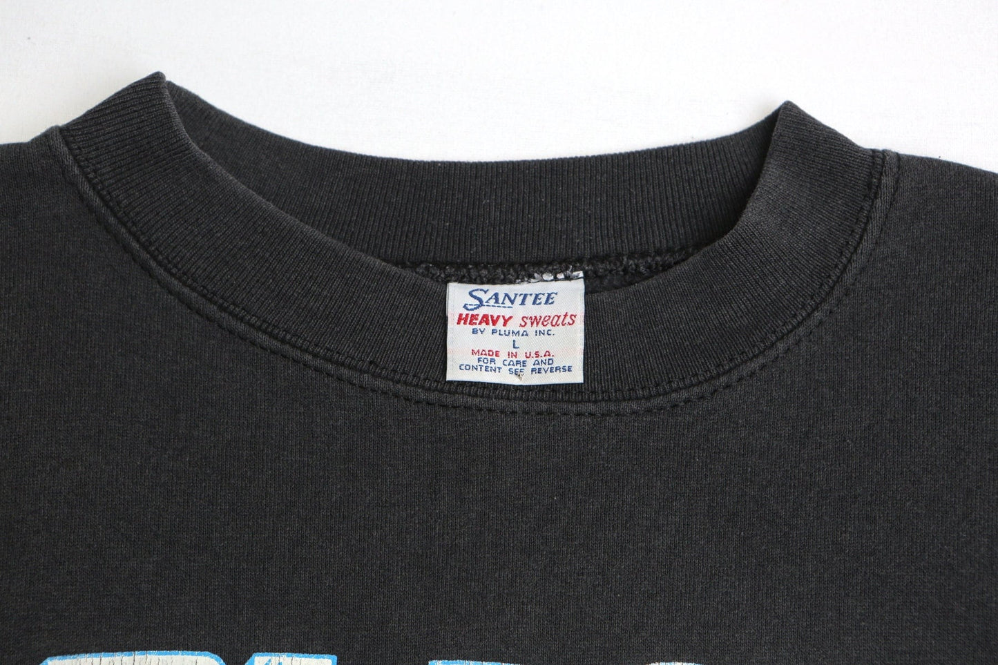 Vintage la los angeles kings graphic black ice sweatshirt 90's