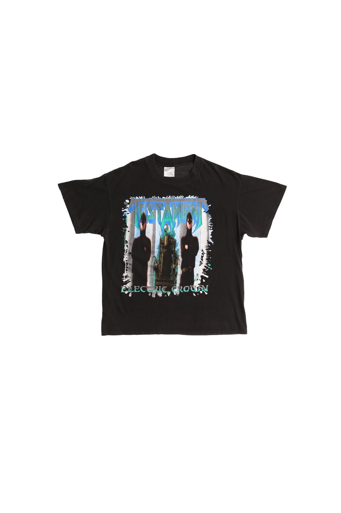 Vintage testament electric crown shirt 1992 performing rites