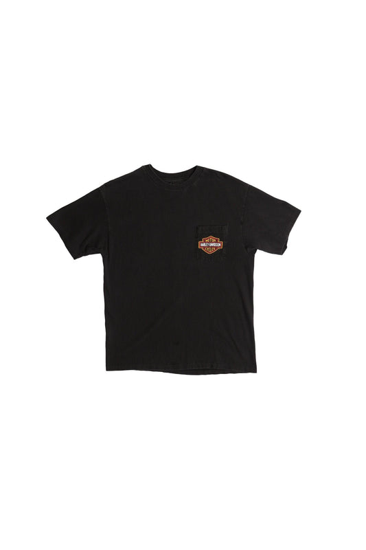 Harley davidson honolulu hawaii biker motorcycle graphic t-shirt shirt