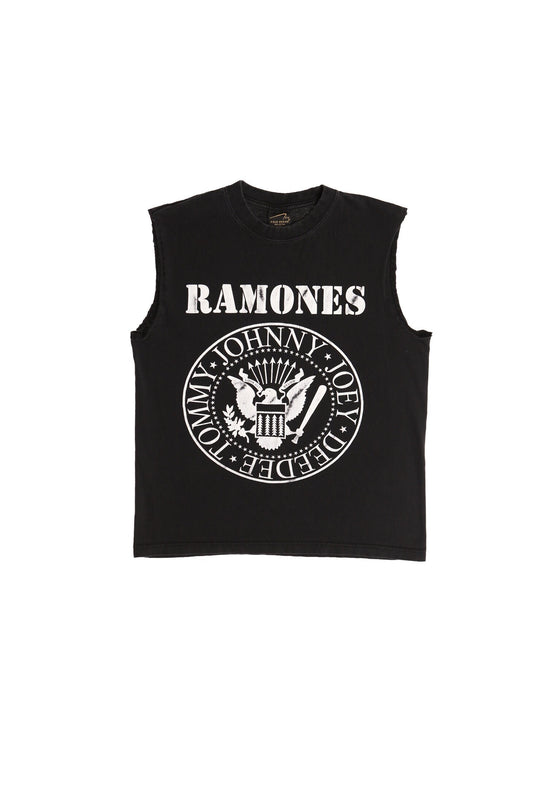 Vintage ramones rock shirt t-shirt black 90's medium band johnny joey tommy deedee