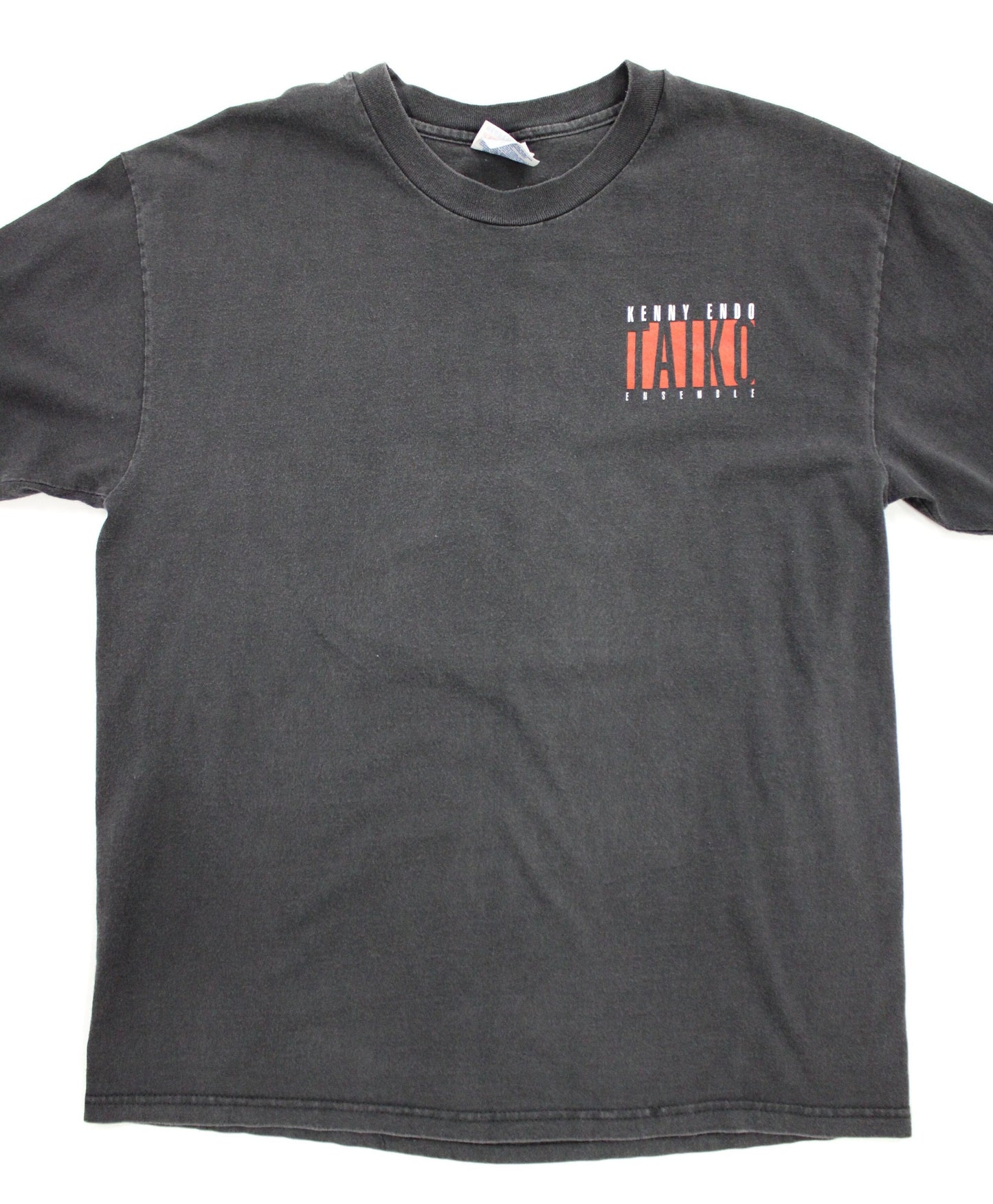 Kenny endo taiko ensemble black japanese drummer taiko master t-shirt vintage musician music