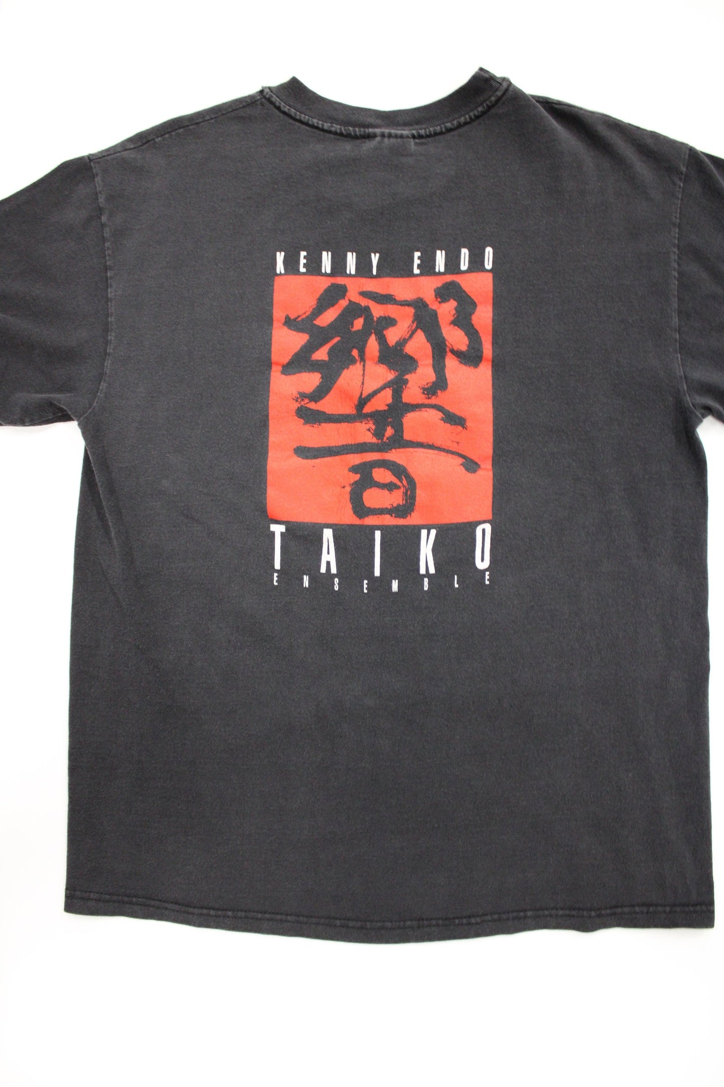 Kenny endo taiko ensemble black japanese drummer taiko master t-shirt vintage musician music