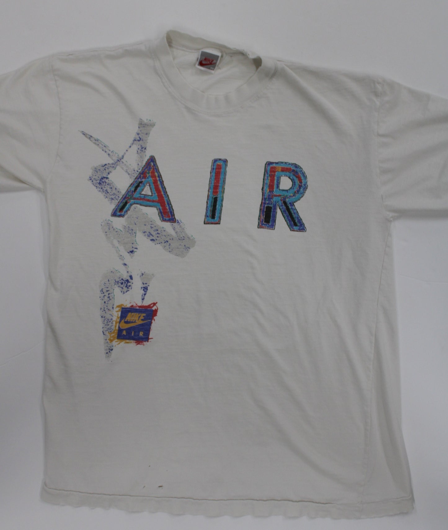 Vintage nike air nike graphic t-shirt white red fly label air