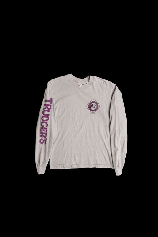 Vintage graphic shirt long sleeve playa del rey annual 5k 10k run 1984 sports running track