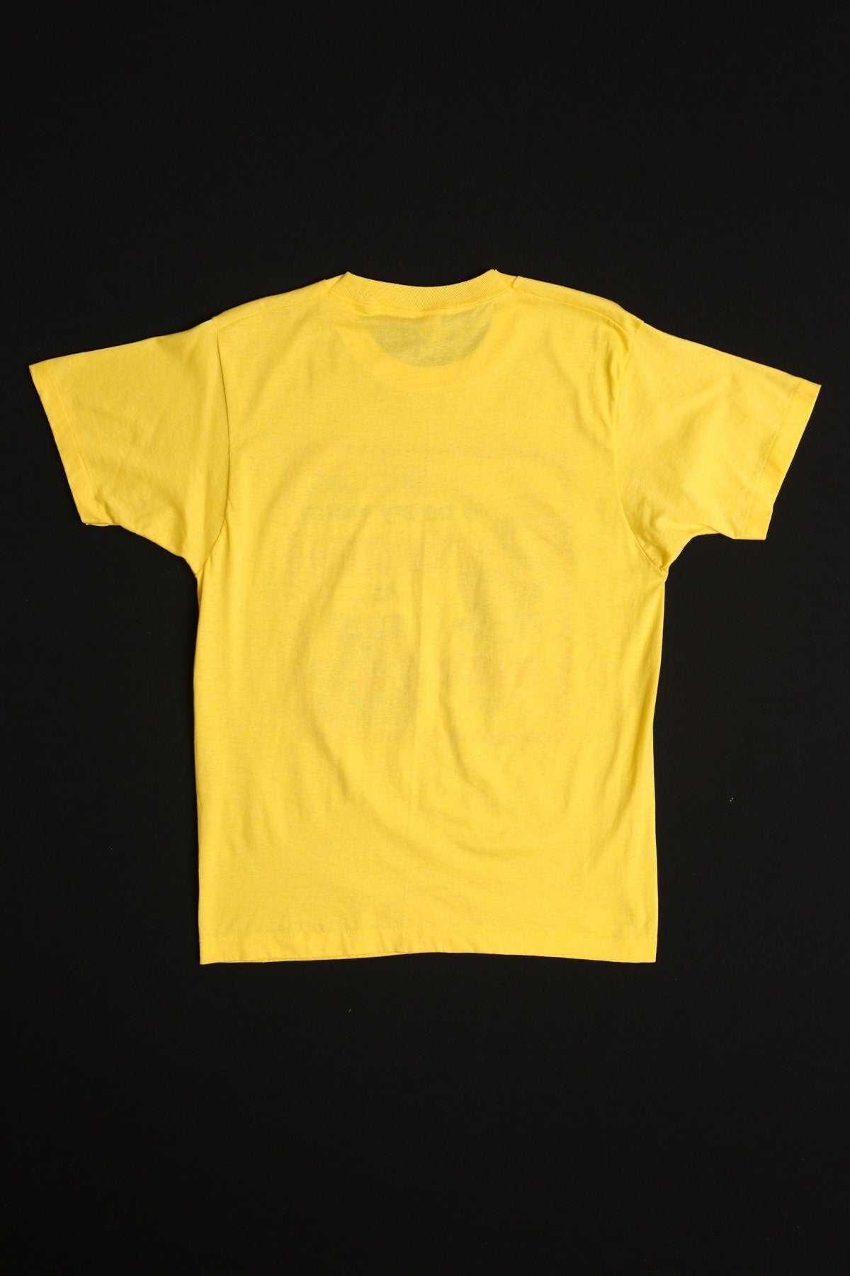 Vintage yellow bear teddy utah graphic t-shirt 80's