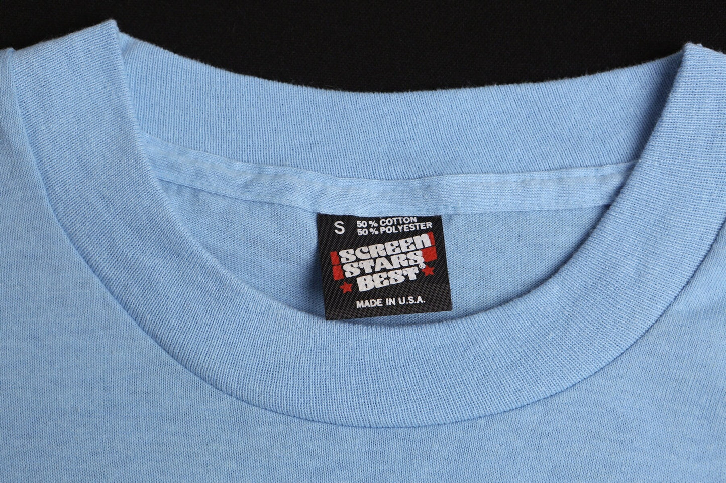 Vintage t-shirt utah blue teddy bear gymnastics aerobics 80's