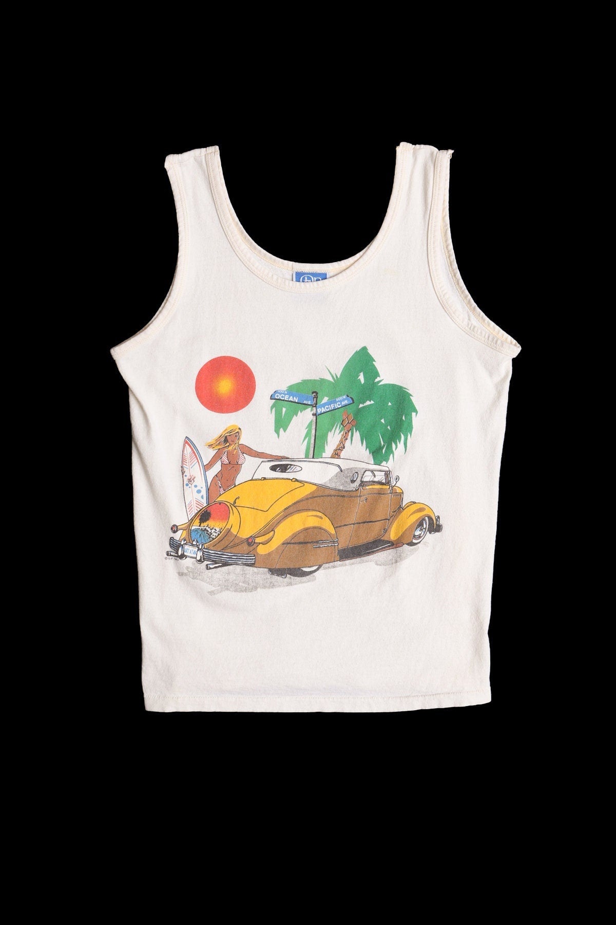 Op ocean pacific vintage tank top beach 80's 70's men