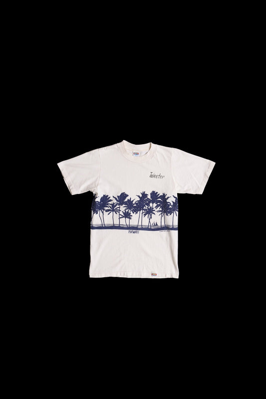 Vintage Surfing Graphic T-shirt by Crazy Shirt - Estimated Era 1980's - 1990's