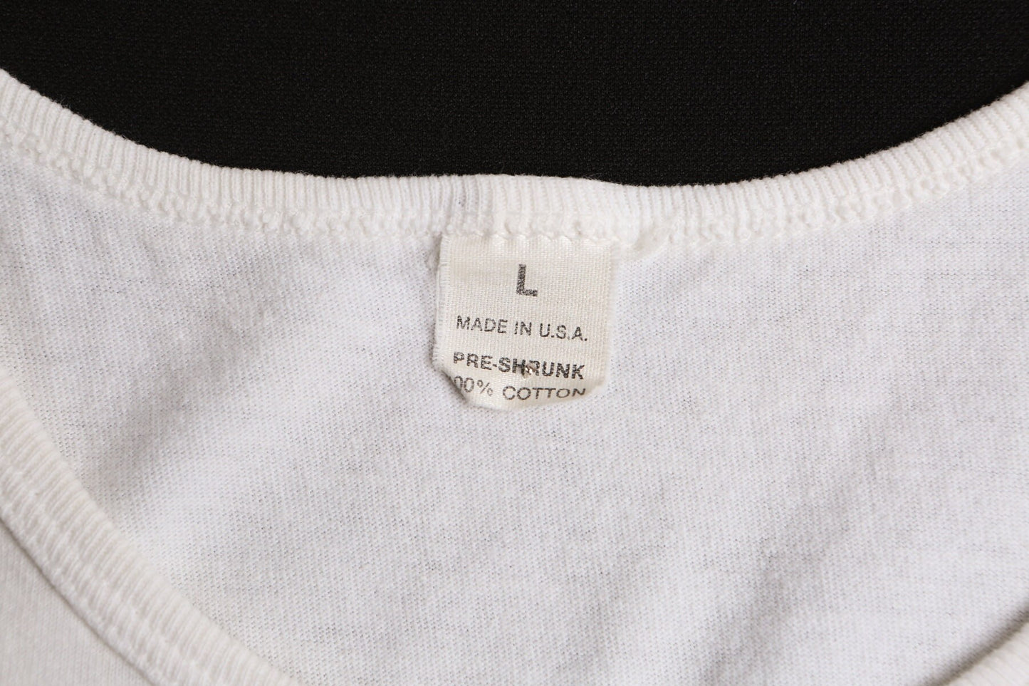 Vintage grateful dead surfing graphic t-shirt music 70's white tank top bear made in usa large