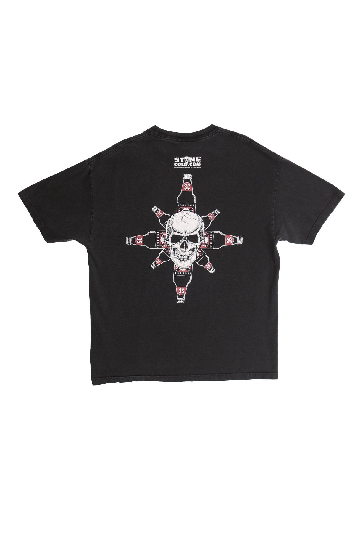 Vintage stone cold graphic t-shirt wrestling wwe black 90's y2k