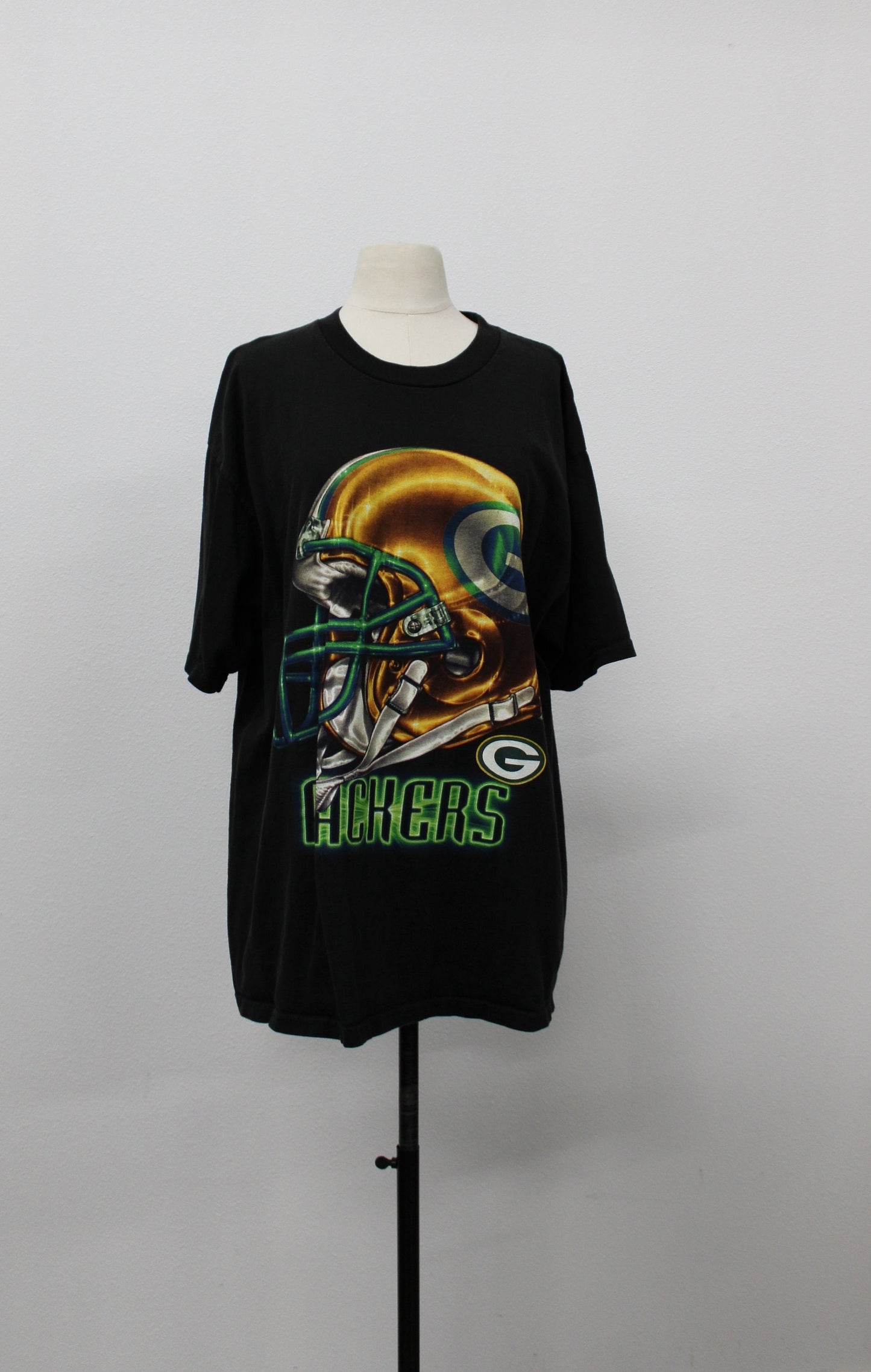 Green bay packers nfl football t-shirt black