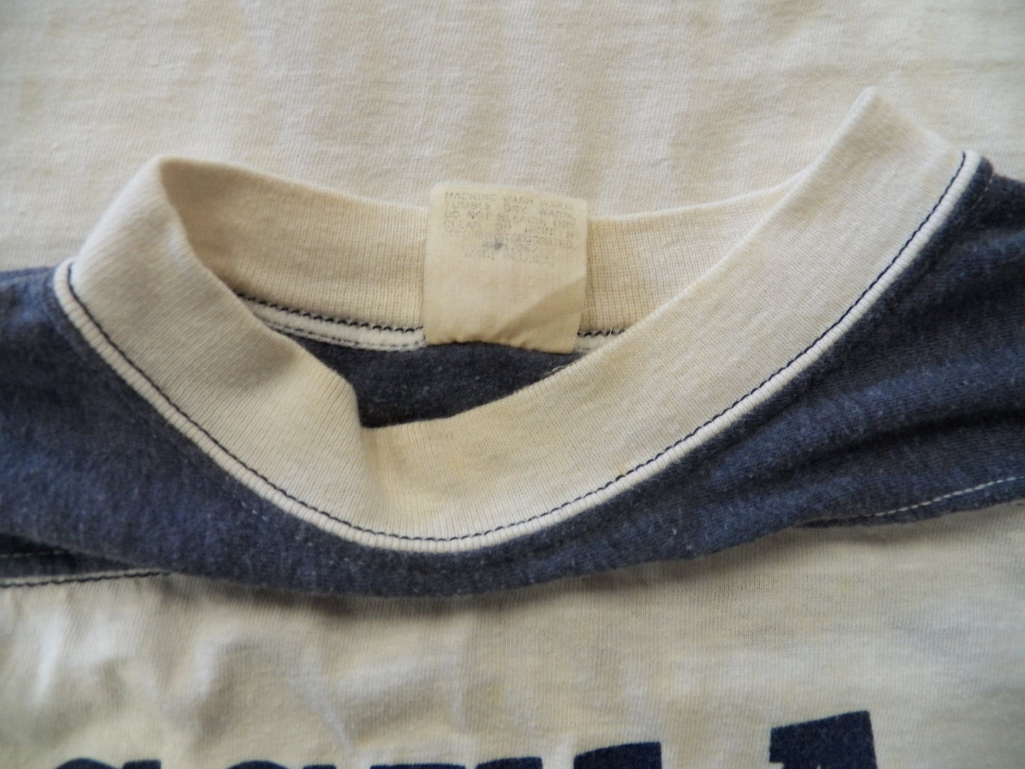 Vintage 81 csula t-shirt cal state los angeles university white cotton short sleeve