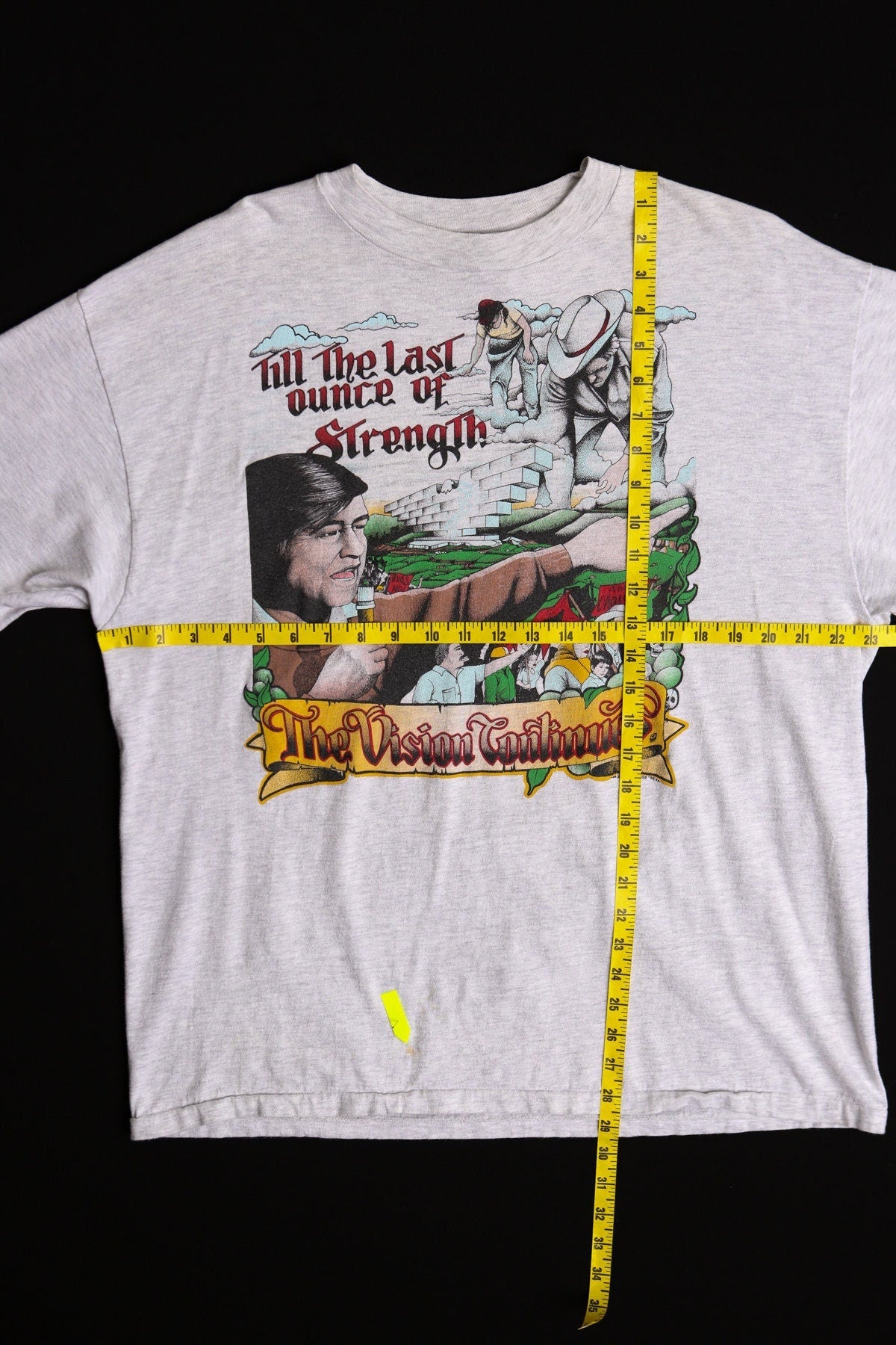 Vintage cesar chavez protest graphic t-shirt shirt 1994 pilgrimage march sacramento