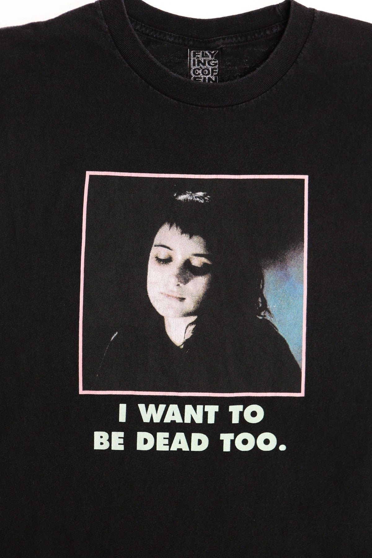 Vintage movie i want to be dead too graphic tank top black sleeveless shirt t-shirt