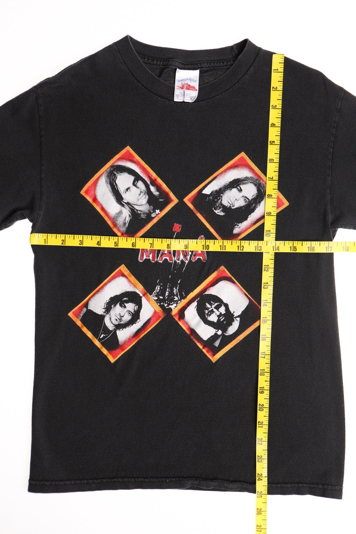 Vintage mana amar no es claudicar tour concierto usa black gira rock band