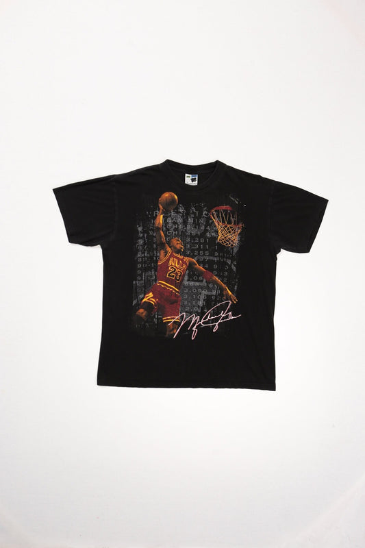 Vintage Chicago bulls 23 t-shirt shirt Michael Jordan graphic black large
