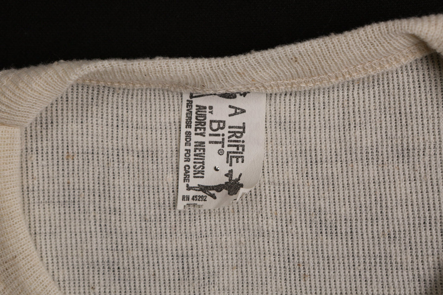 Women 70's Top - Beige - Short Sleeve - A Tribe Bit Label