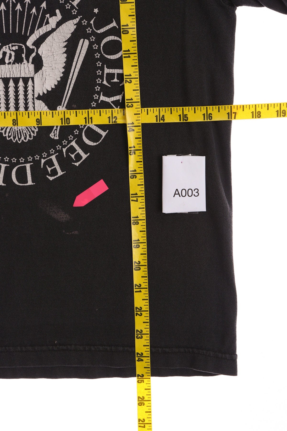 Black Rock T-shirt - Ramones Print - Punk Rock