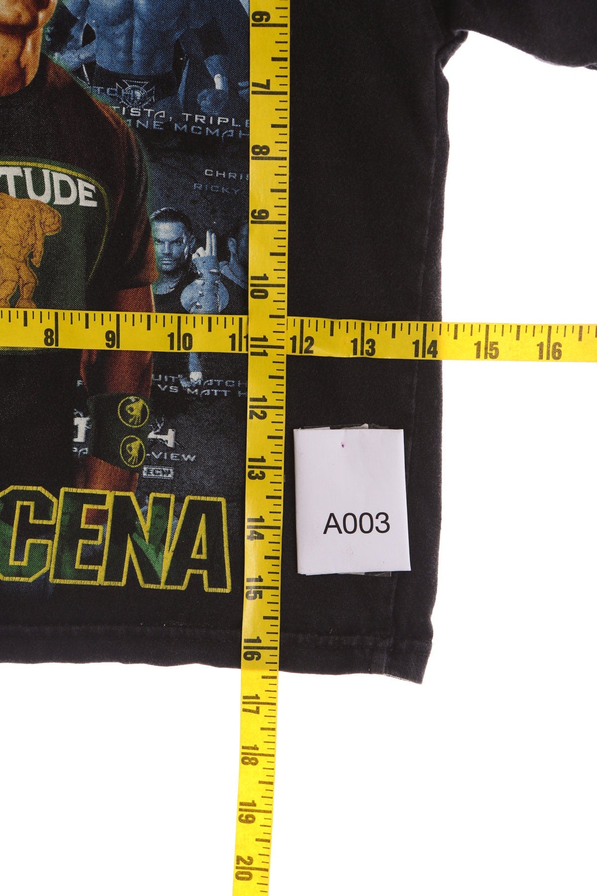 Kids Black Wrestling Graphic T-shirt