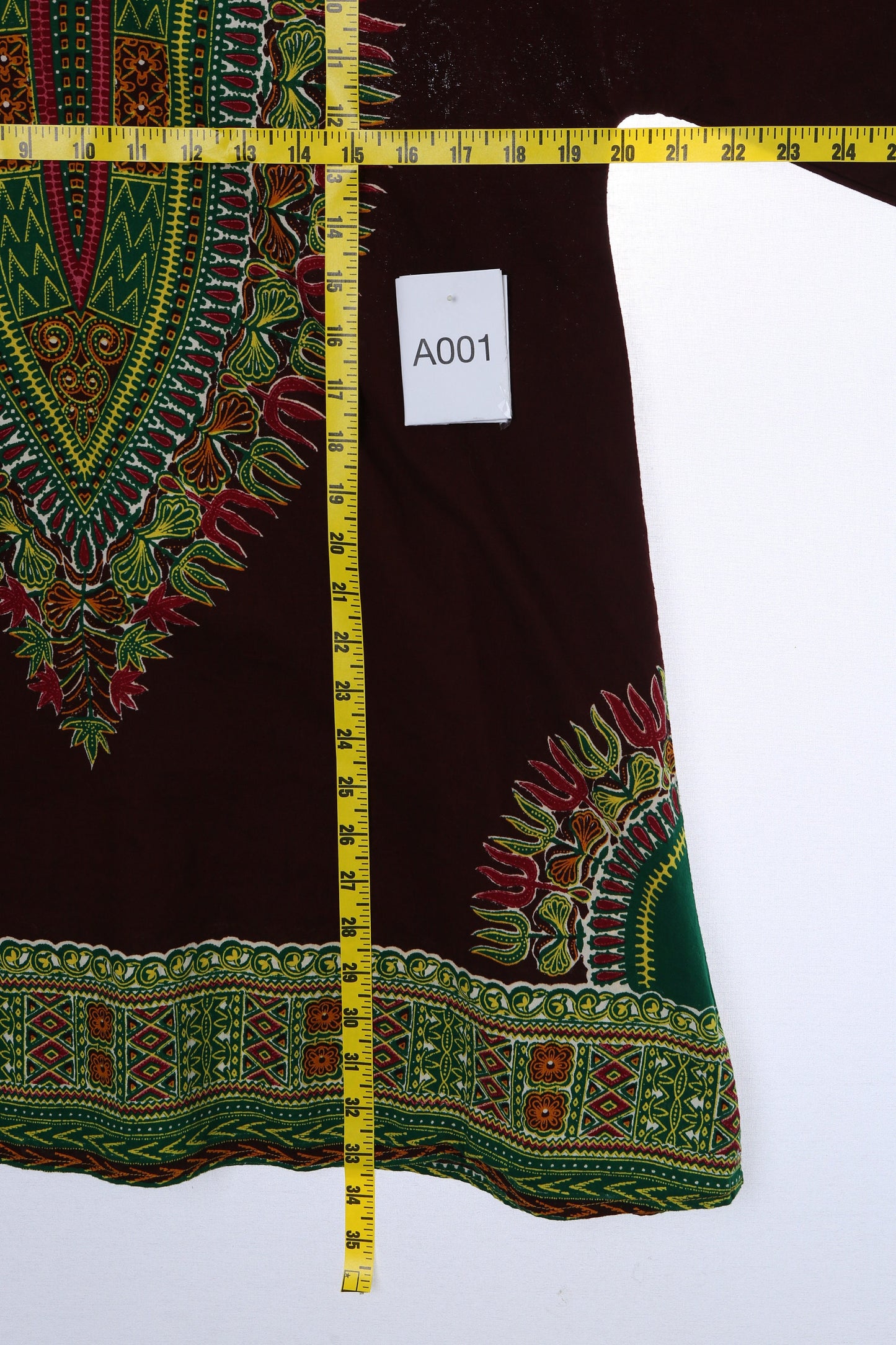 Bown Dashiki Dress with Paisley Print