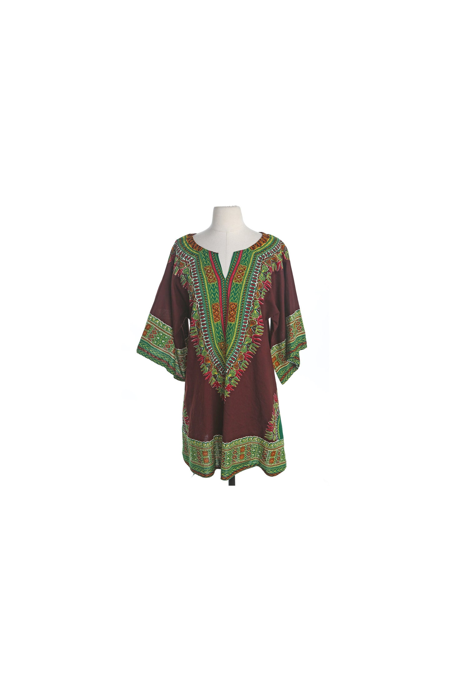 Bown Dashiki Dress with Paisley Print