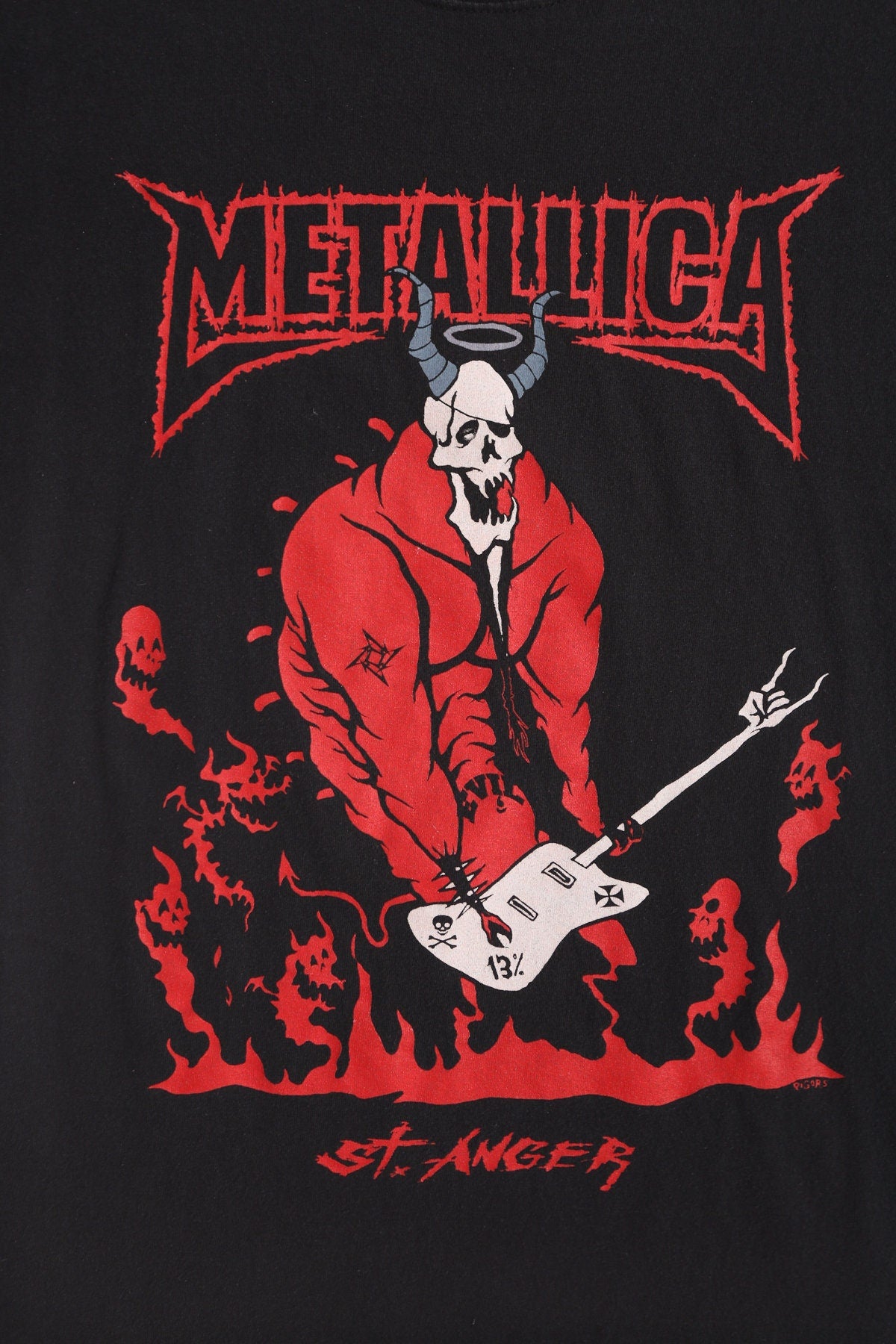 Metallica St. Anger Black Graphic T-shirt