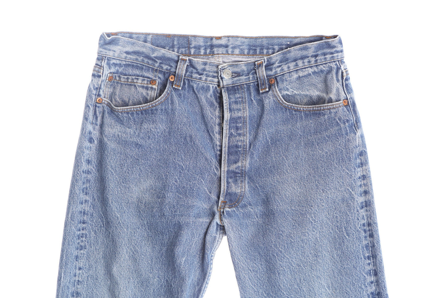 Vintage 501 Levi's Blue Denim Pants - Made in USA