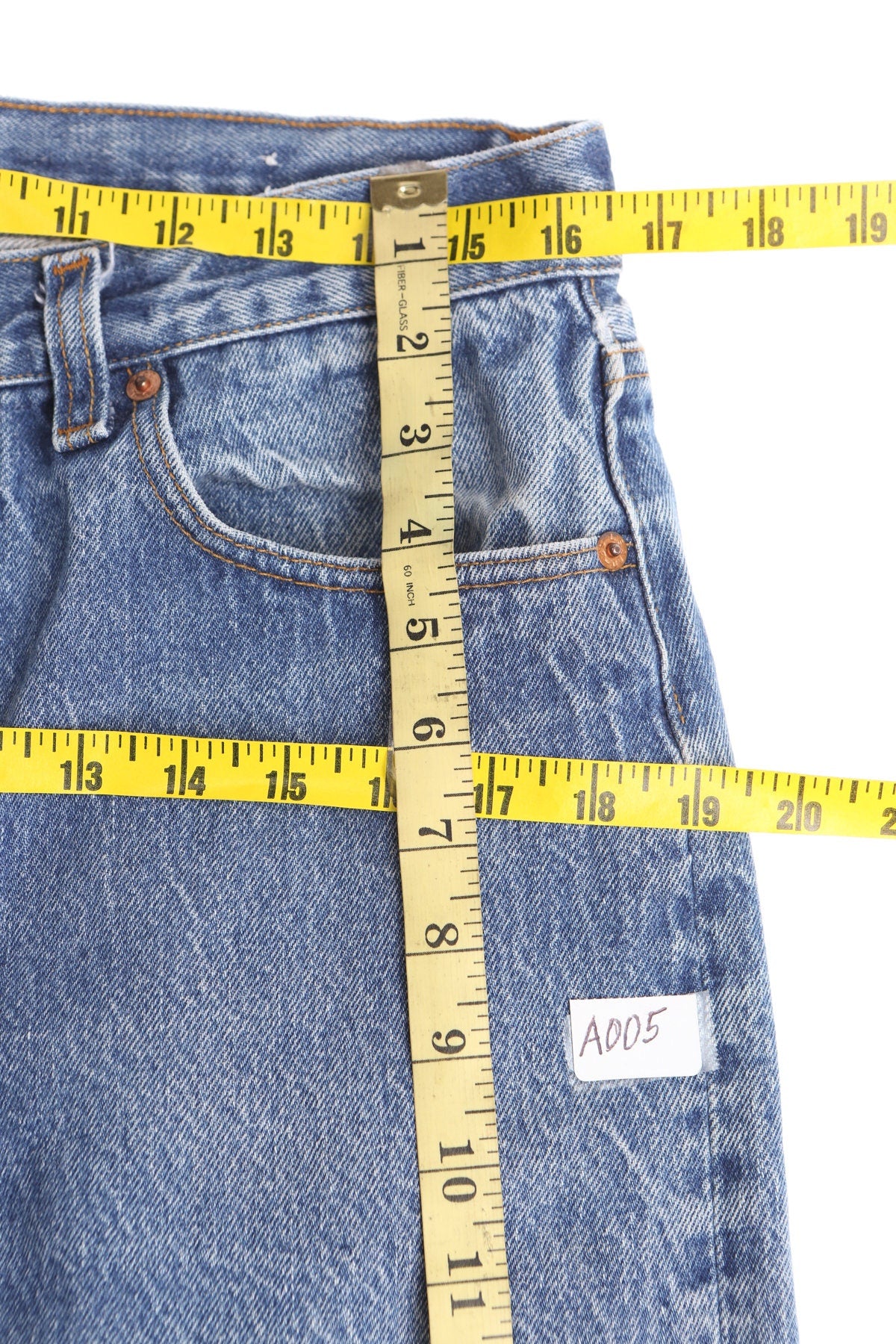 Vintage 501 Levi's Blue Denim Pants - Made in USA