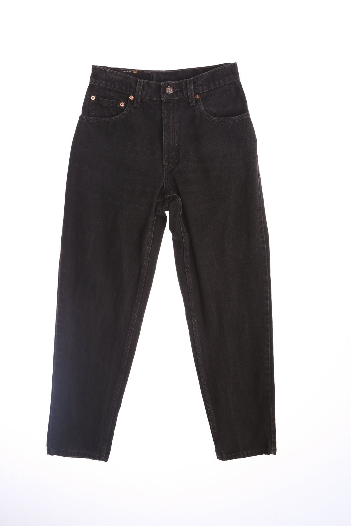 550 Black Levi's Jeans - Relaxed Fit - Tapered Leg