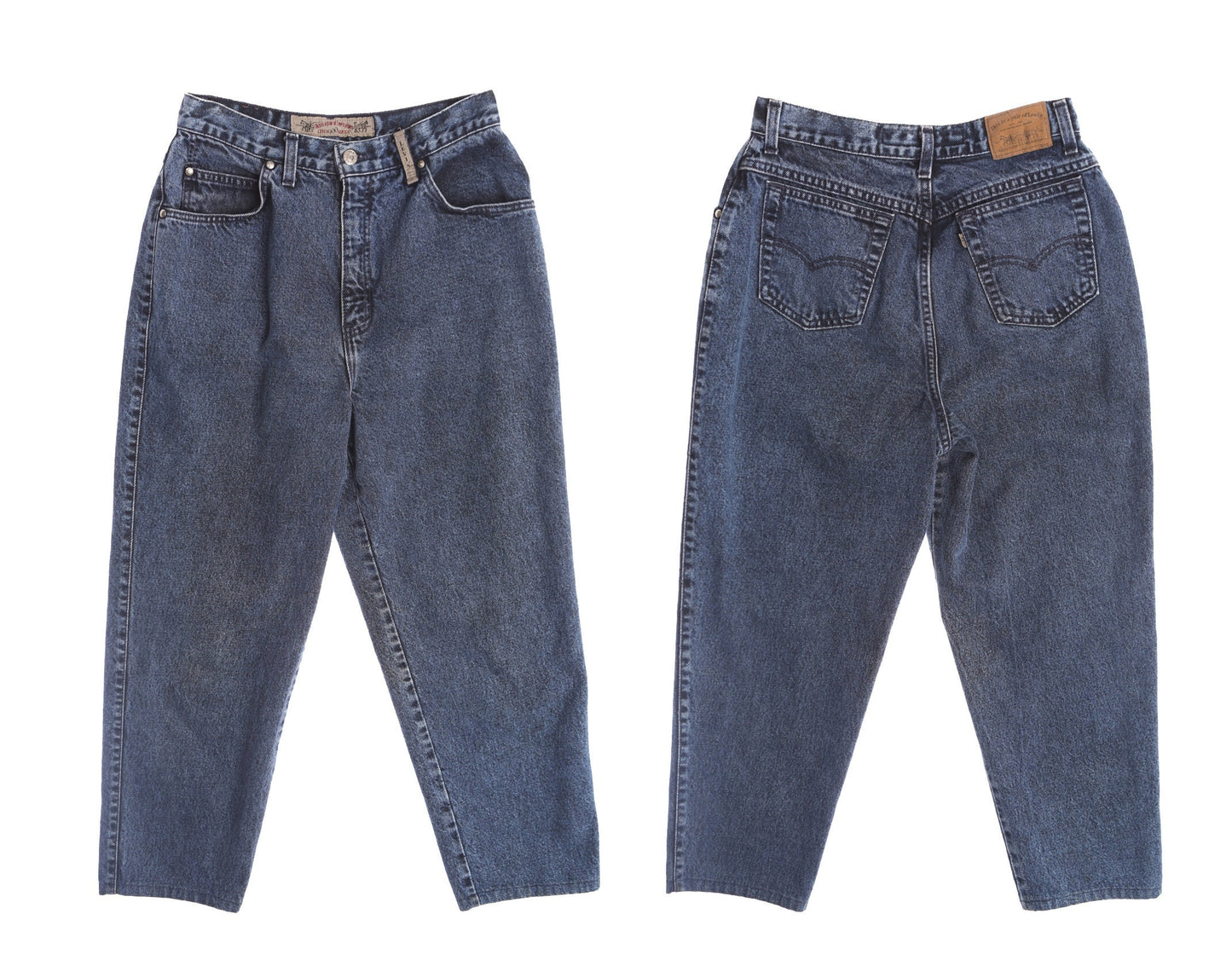 Women High Waist Stonewashed Levi's Jeans - 900 Series - Era 90's