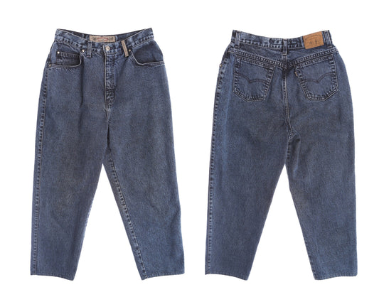 Women High Waist Stonewashed Levi's Jeans - 900 Series - Era 90's
