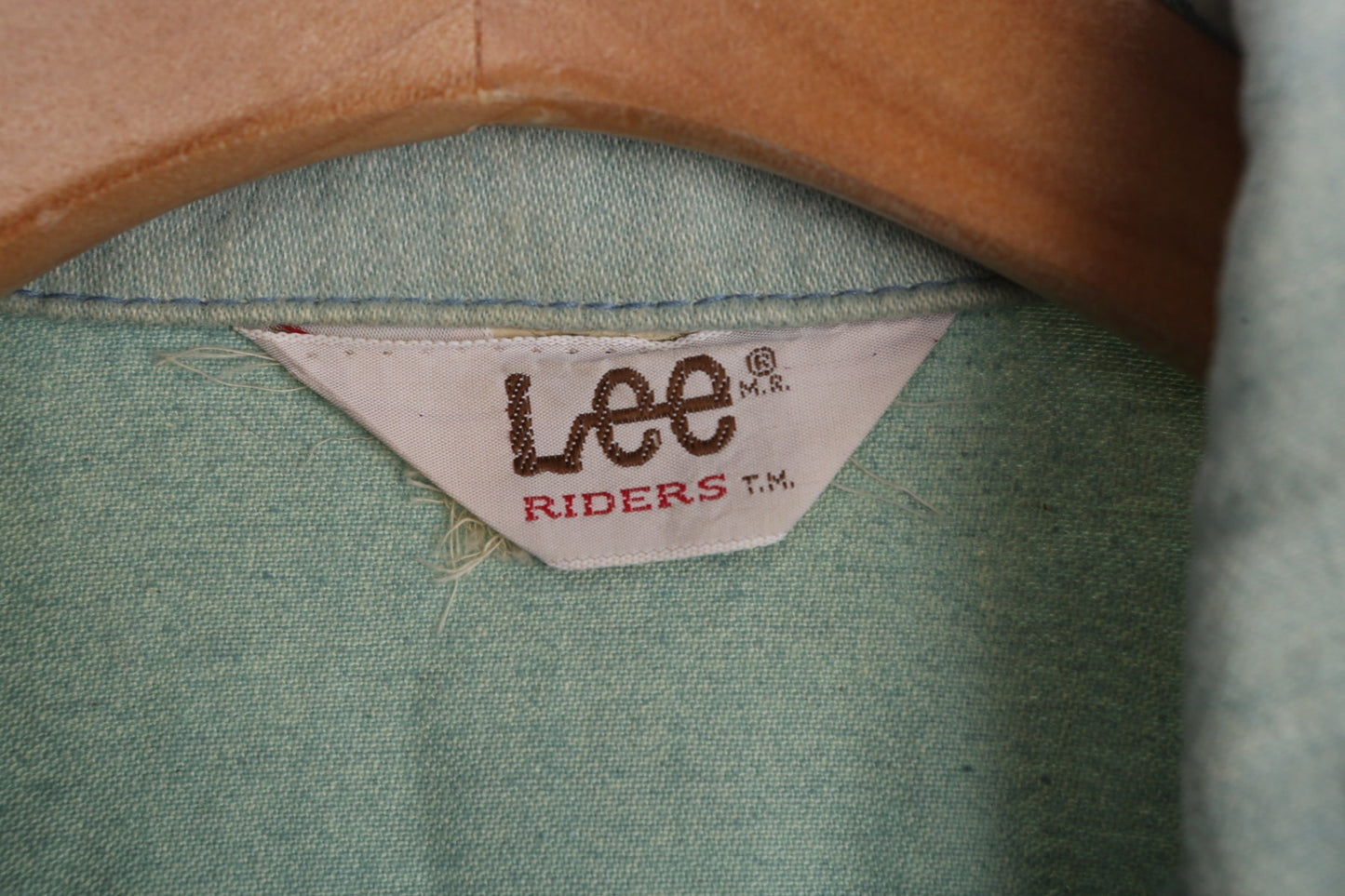 Lee 70's Denim Shirt - Men Blue Shirt - Snap Closure