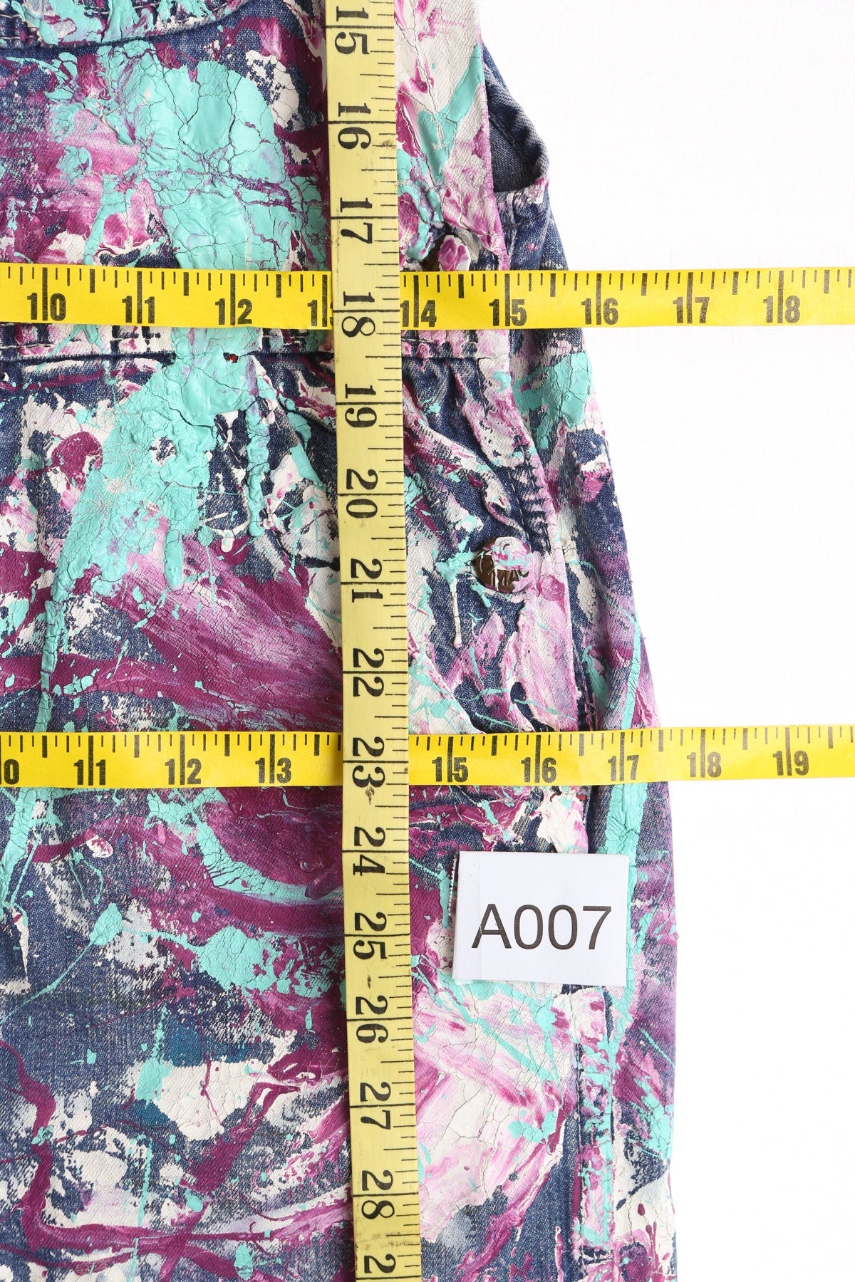 Hand Painted Denim Overalls