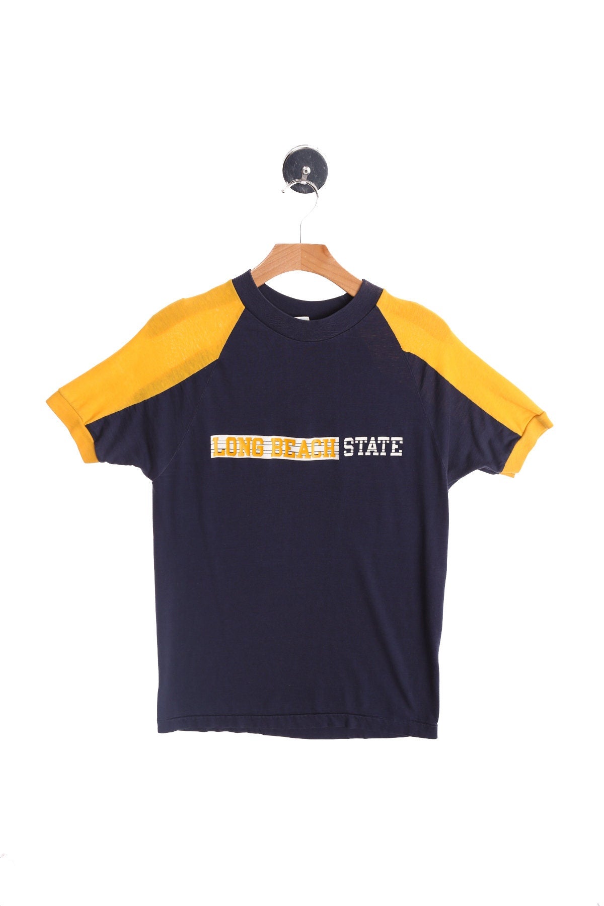 Vintage Long Beach State Blue T-shirt - Vintage Champion Label
