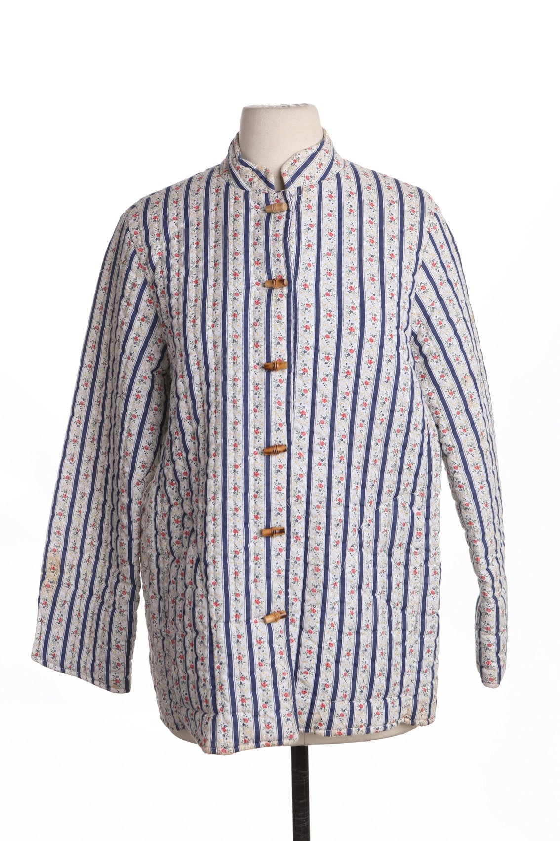 Vintage Floral Blanket Fabric Jacket