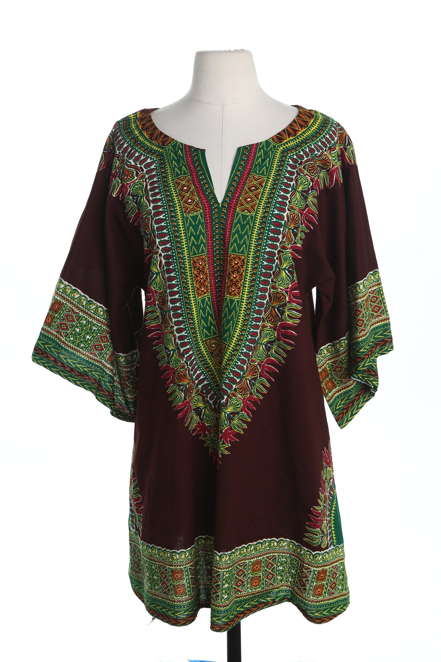 Bown Dashiki Dress with Paisley Print