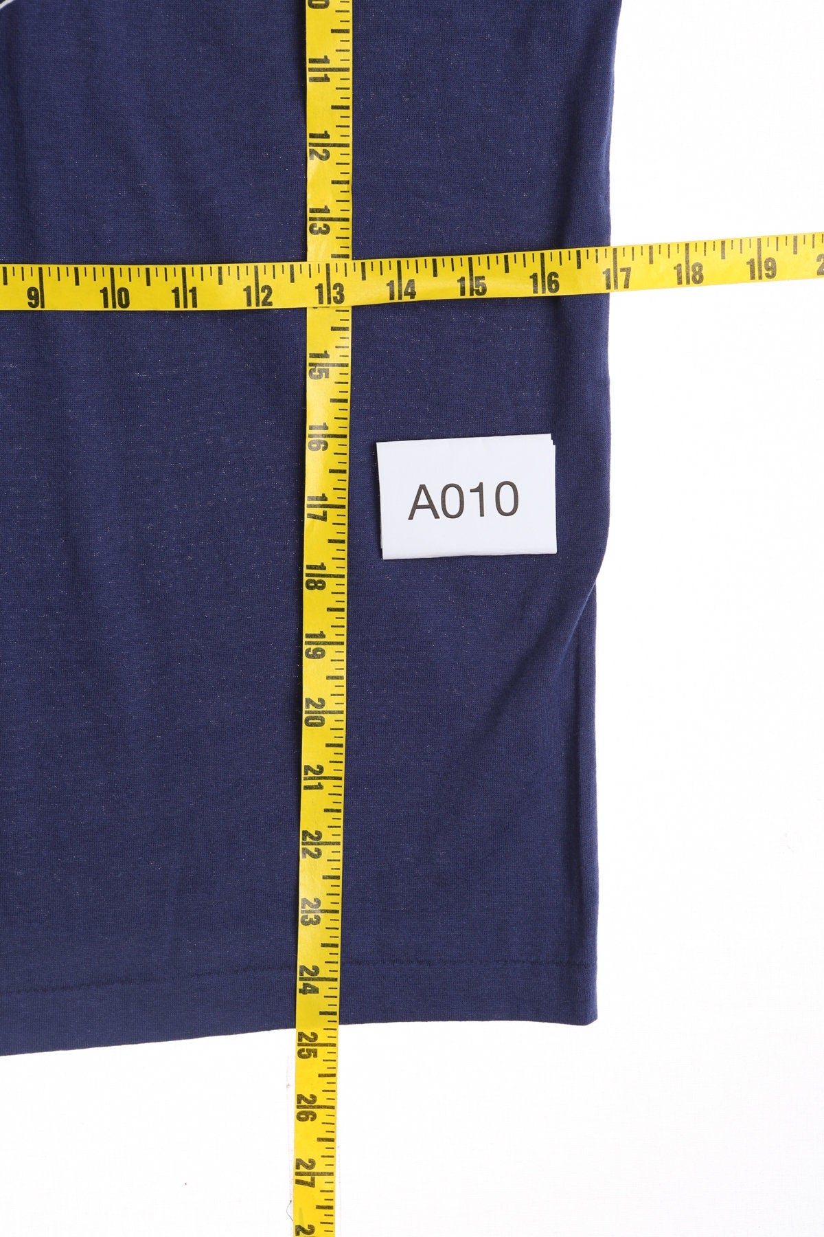 Vintage Blue Baseball V Neck T-shirt with Indians Red Print