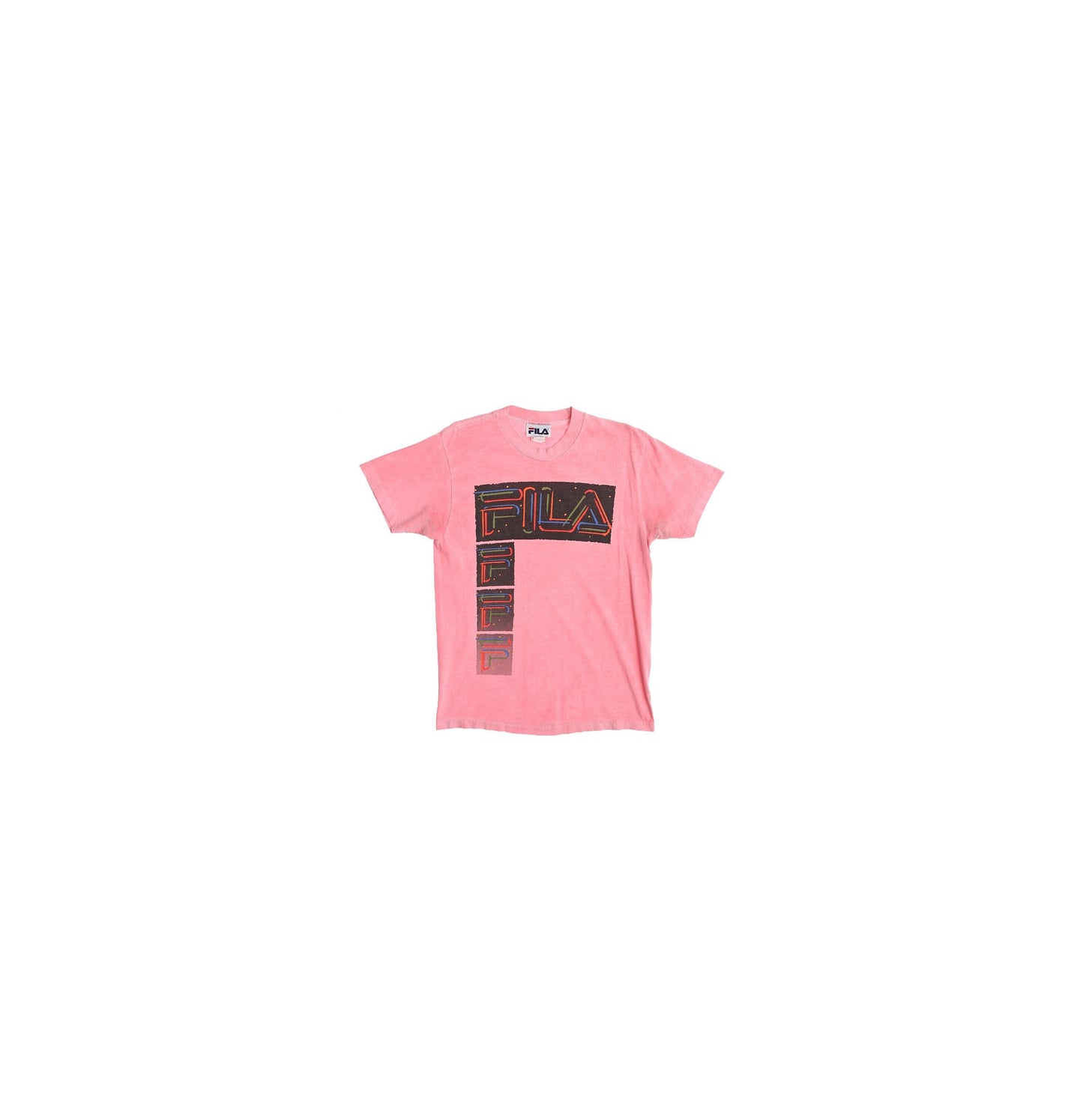 Vintage Fila Pink Graphic T-shirt
