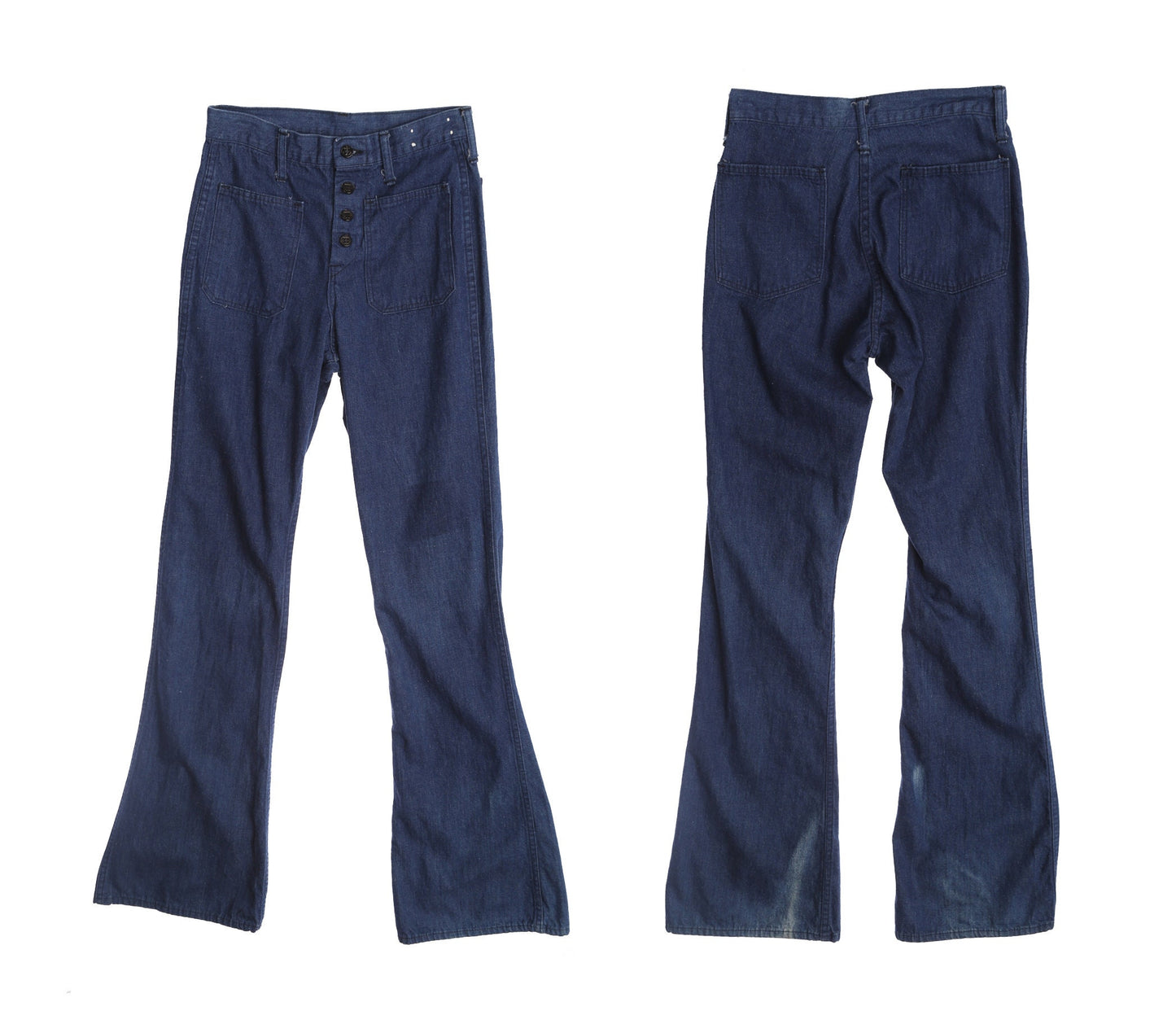 Sailor Blue Long Bell Bottom Pants