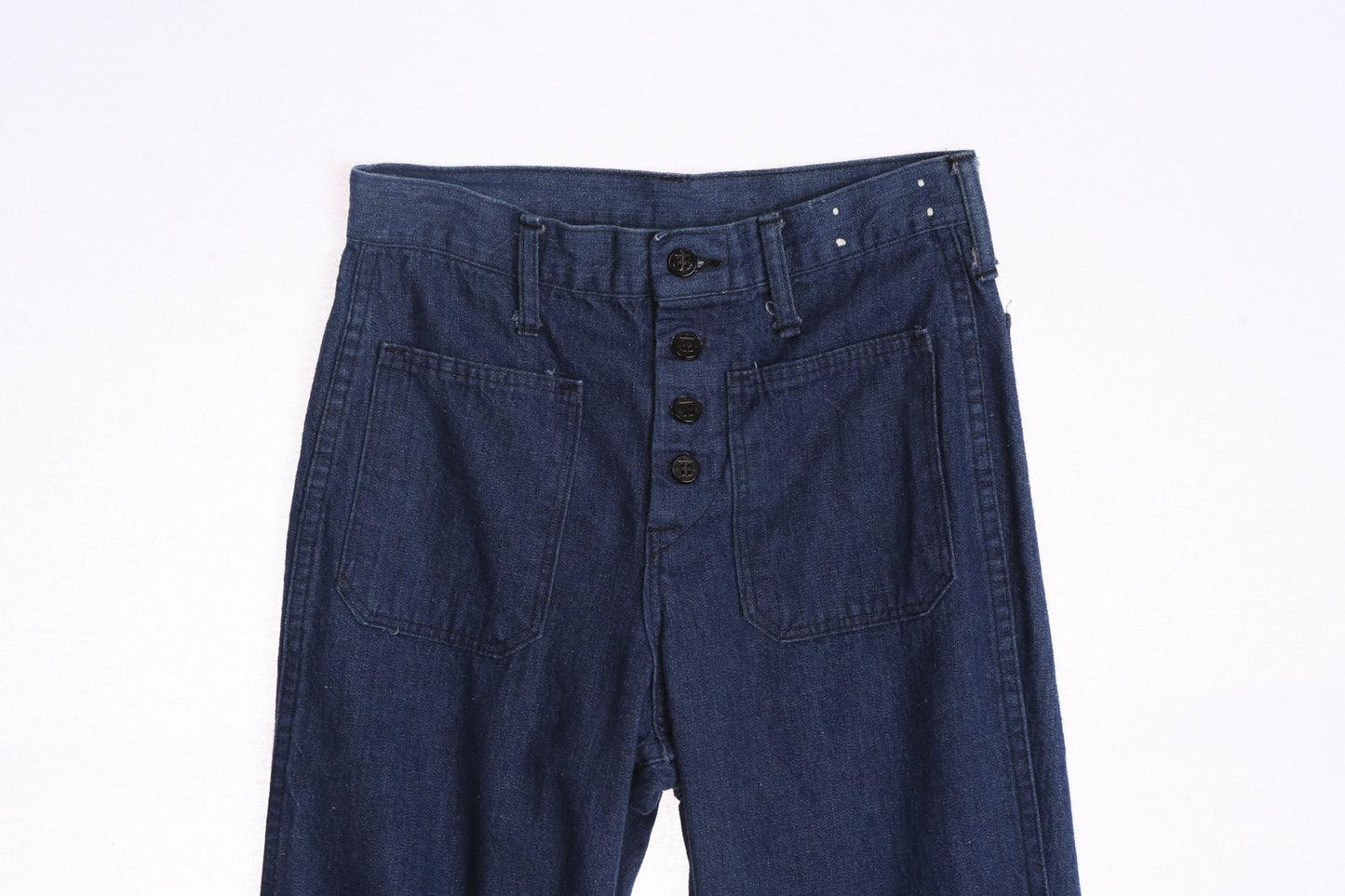 Sailor Blue Long Bell Bottom Pants