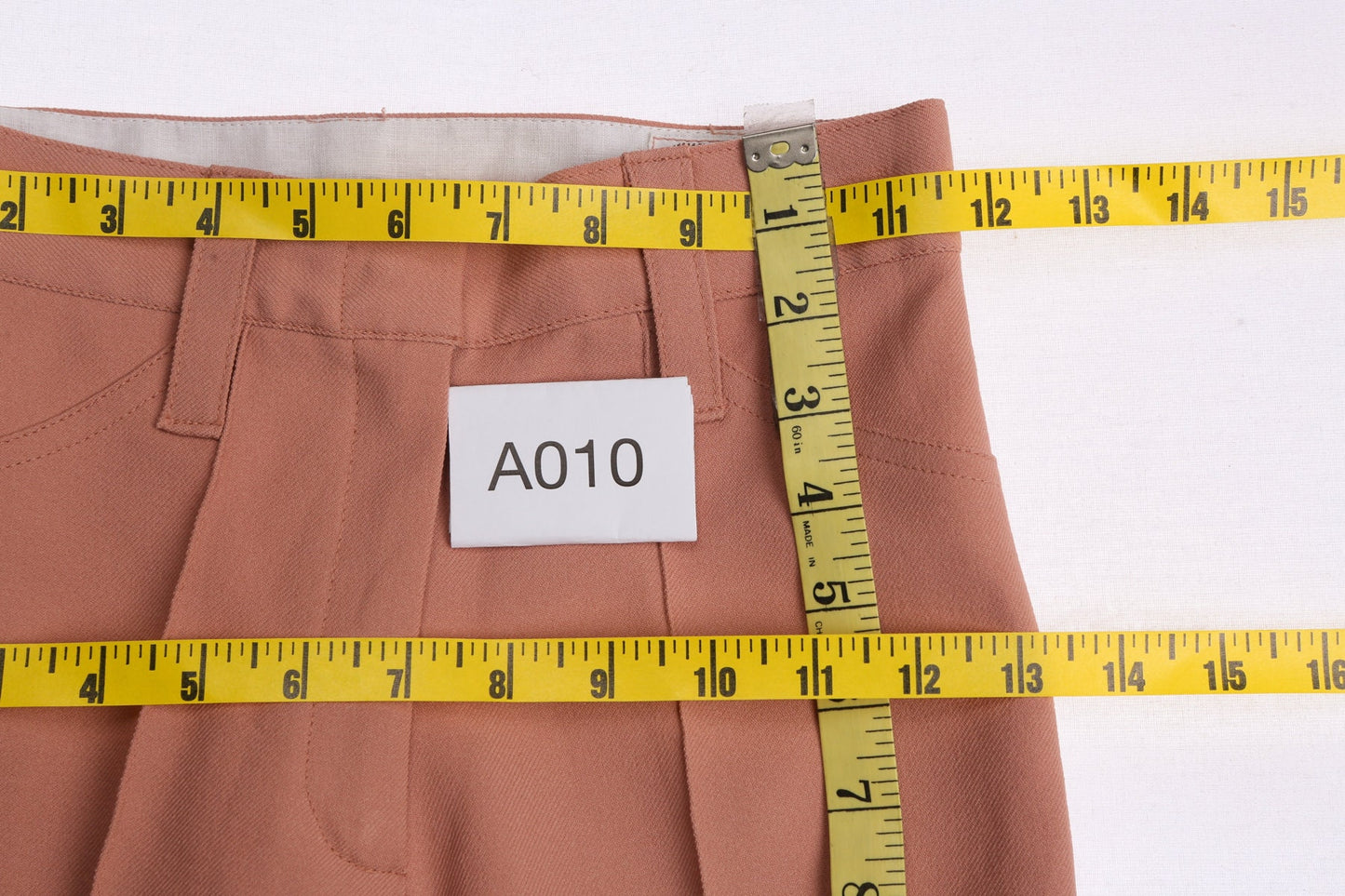 70's Women Long Bell Bottom Poly Pants - H Bar C California Ranchwear