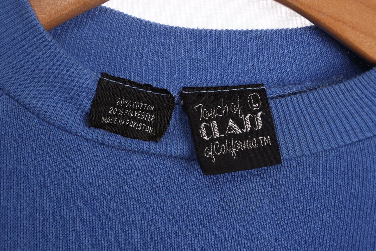 Vintage Blue Sweatshirt with Reno Nevada USA Print