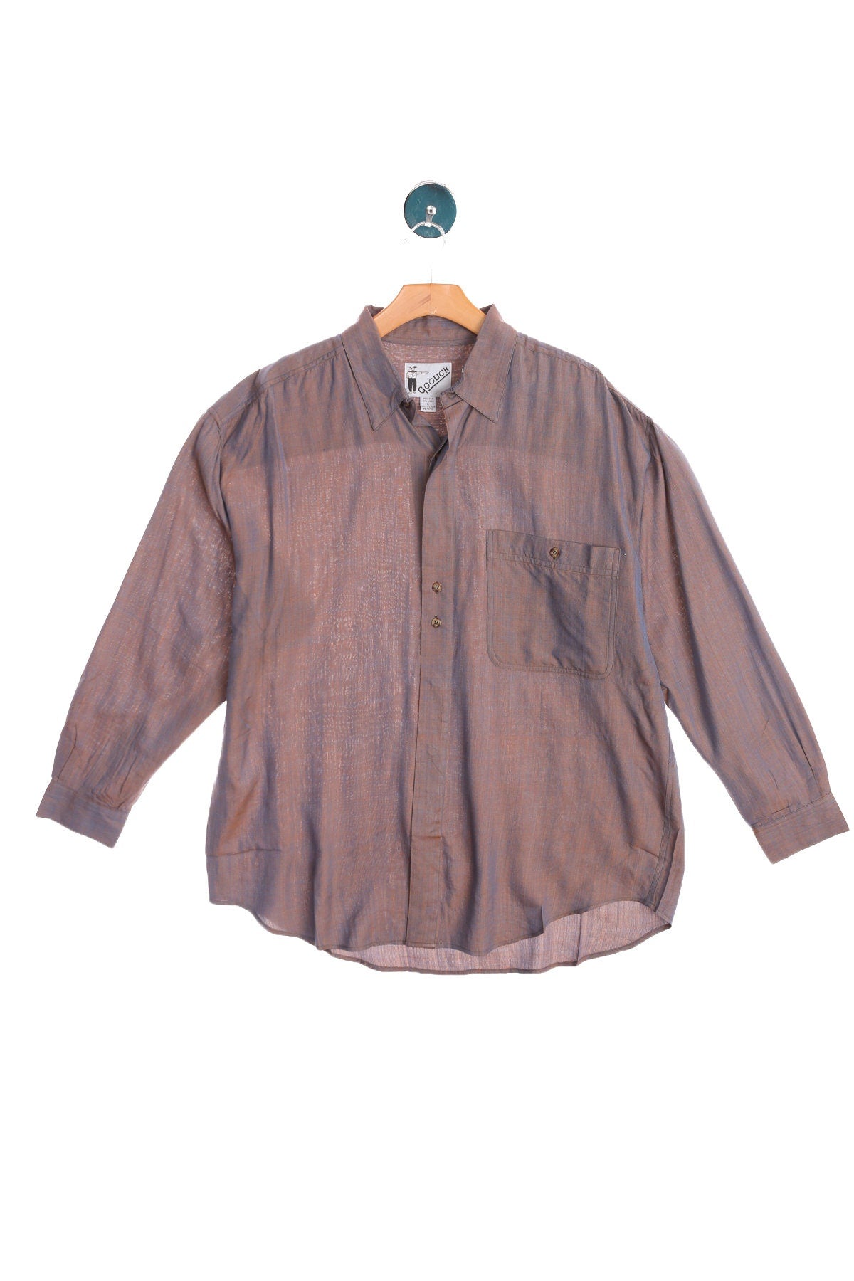 90's Men Long Sleeve Casual Shirt - Goouch Label