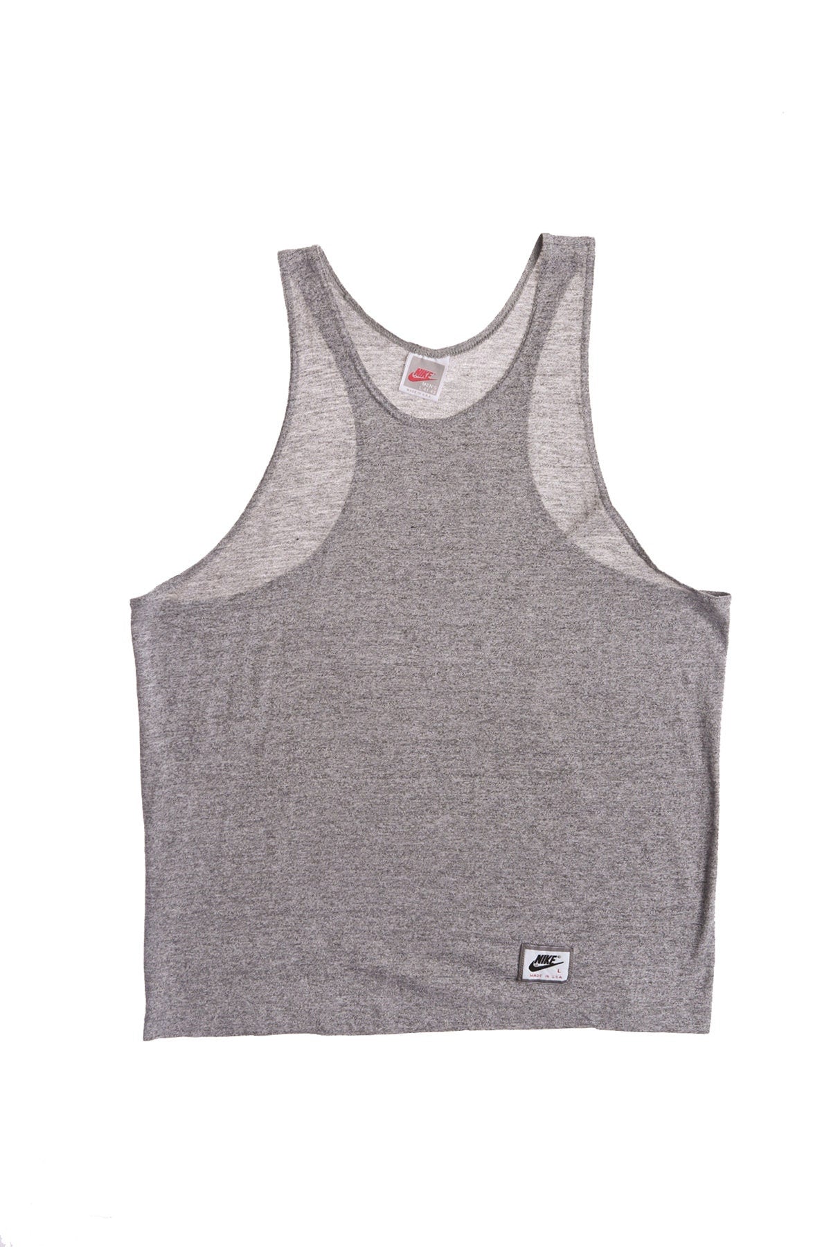 Vintage Nike Gray Tank Top - Era 80's - 90's