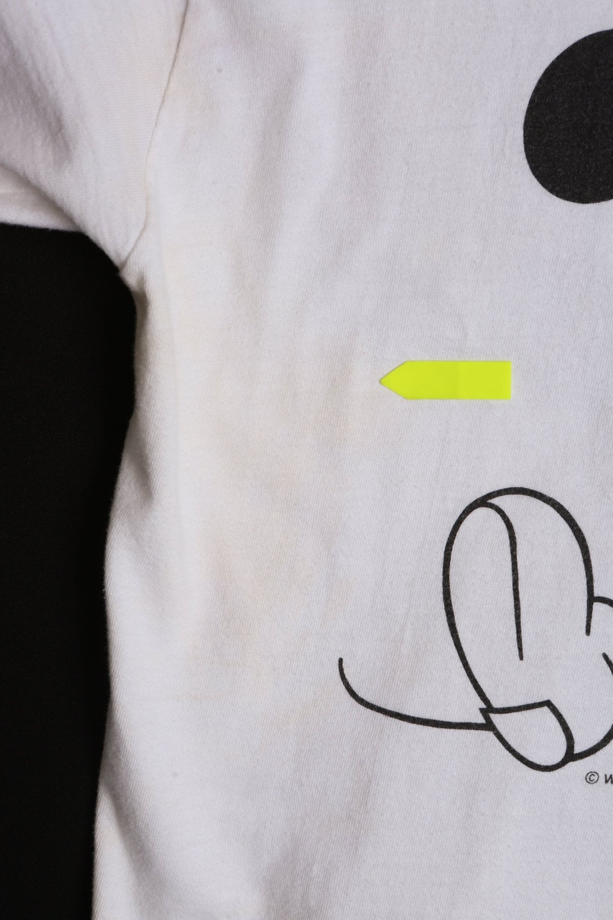 Vintage Mickey Mouse White T-shirt - Era 70's - 80's