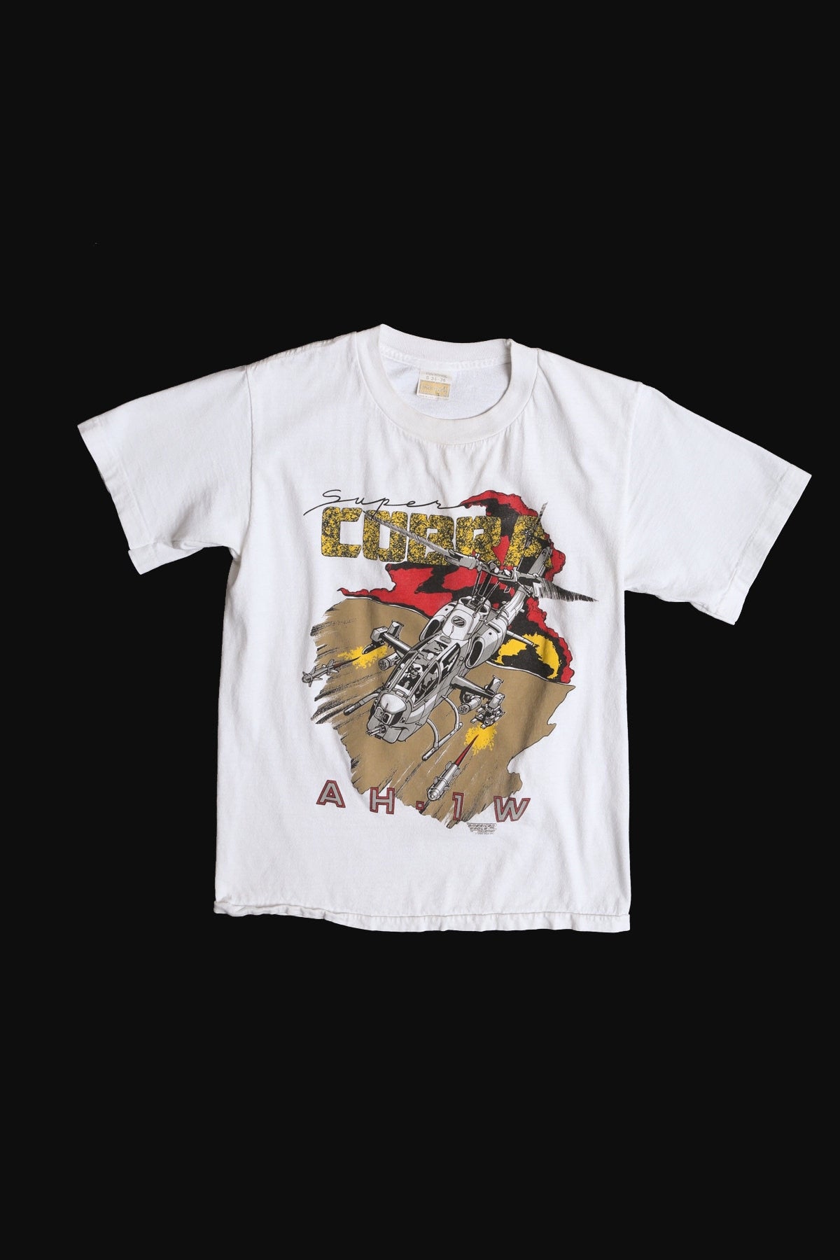 AH-1W Super Cobra Helicopter Vintage T-shirt