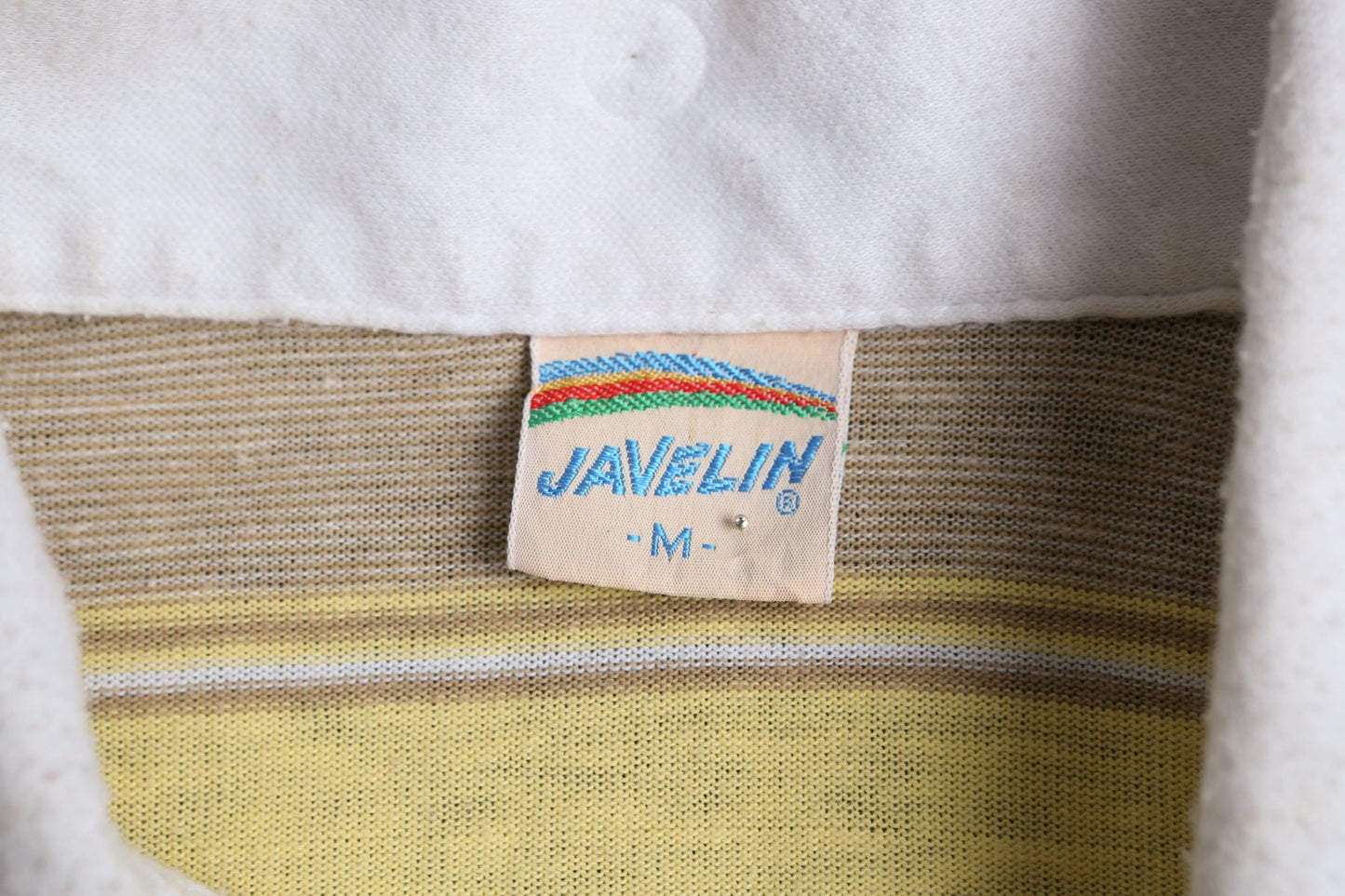 Vintage Polo Yellow Striped Shirt by Javelin